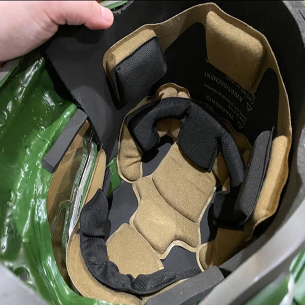 Универсальные накладки на шлем из пены с эффектом памяти для страйкбола