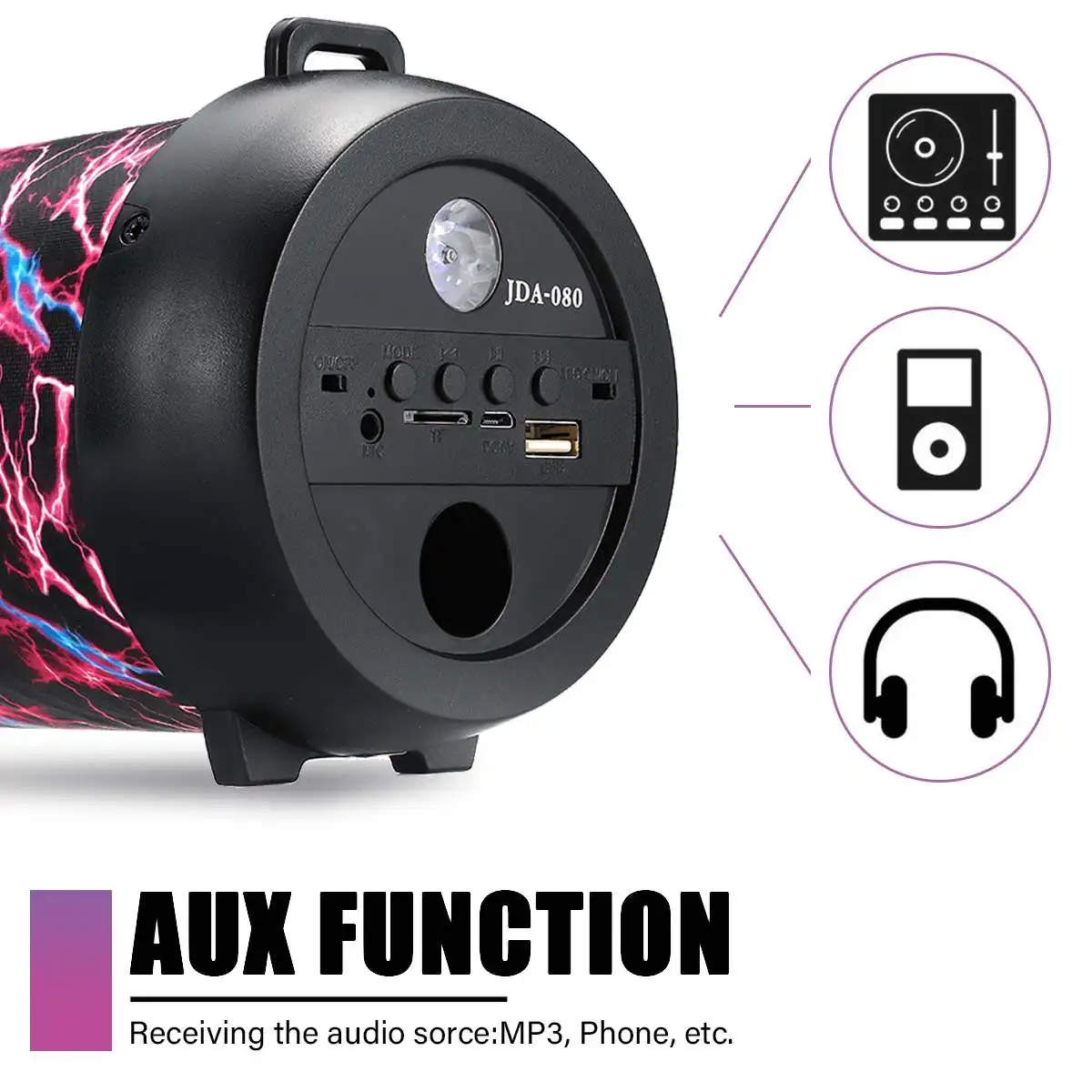 Портативная bluetooth колонка 5 в 3 Вт Беспроводная Громкая Колонка s для телефона