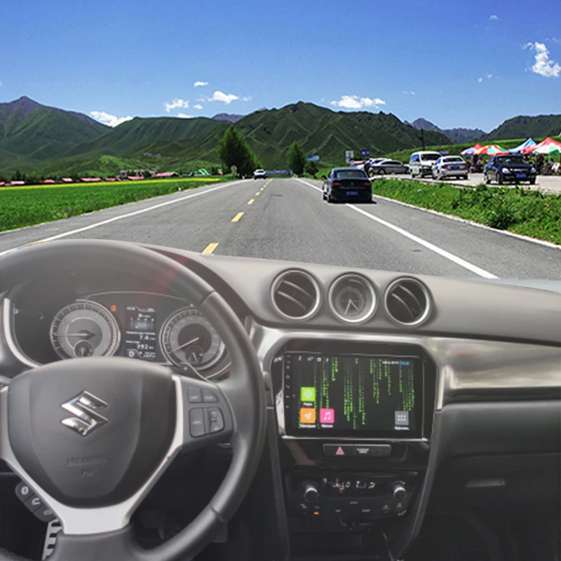 Android 10 для Suzuki Vitara 2015 2016 2017 2018 2019 автомобильный радиоприемник мультимедийный