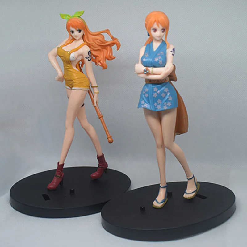 

One Piece GK Kimono Nami Anime Action Figure Model Cat Burglar Figma Statue 16cm PVC Sexy Girl Doll Children Toys Luffy Friend