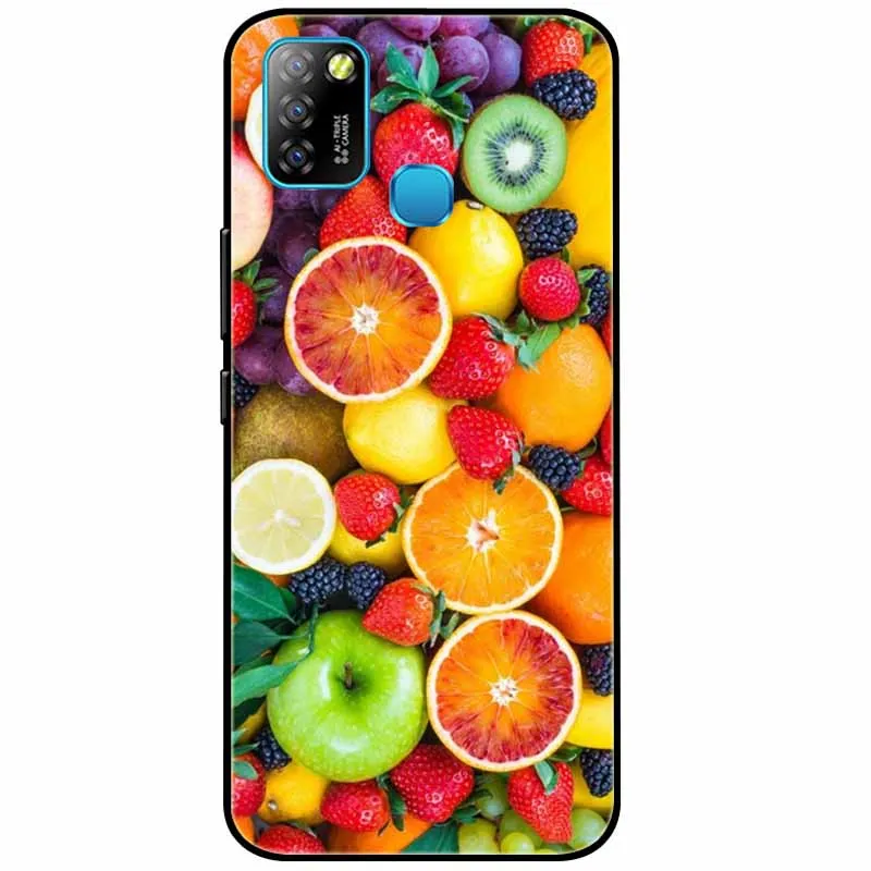for infinix hot 10 lite case phone cover silicone soft tpu cases for infinix smart 5 funda x657b hot 10t 10s coque hot10t capa free global shipping