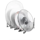 1 шт. выдвижной стеллаж для посуды, многофункциональная стойка для Пароварки, держатель для очков, гибкая кухонная посуда для выпечки