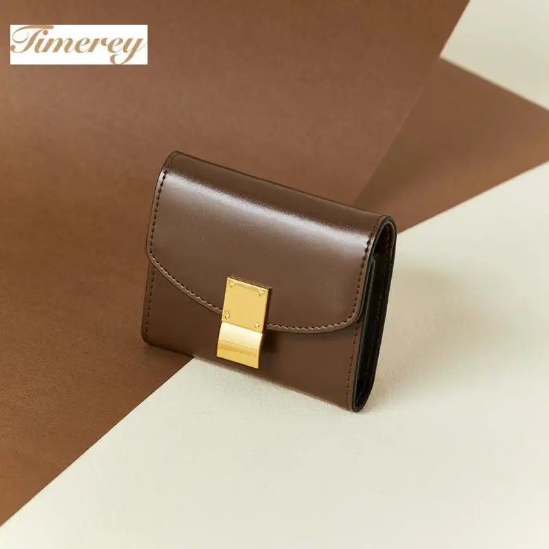 

Timerey Cards Id Holders With 11 Card-slots The Second Layer Cow Leather Men And Women Credit Card Wallet