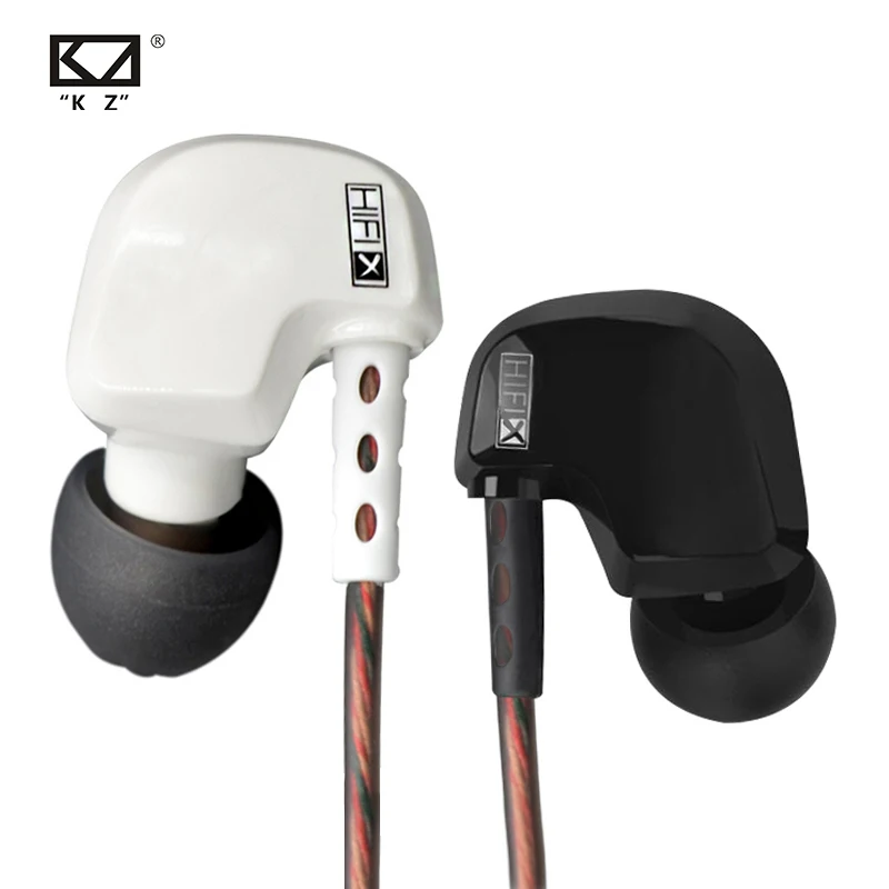 KZ HD9 наушники HiFi спортивные наушники медный проводок 3D тяжелый бас Заушное крепление наушников в ухо наушники для бега с микрофоном