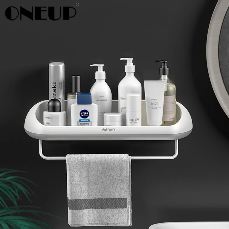 ONEUP полка для ванной комнаты шампунь косметическая душа настенная кухонная