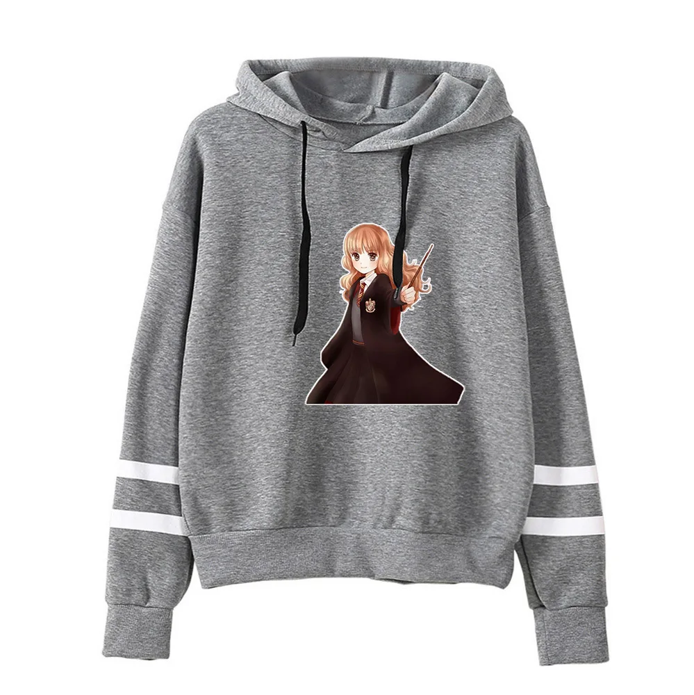 Новинка модный свитер Pikurb с капюшоном в стиле волшебного фильма Свитшот