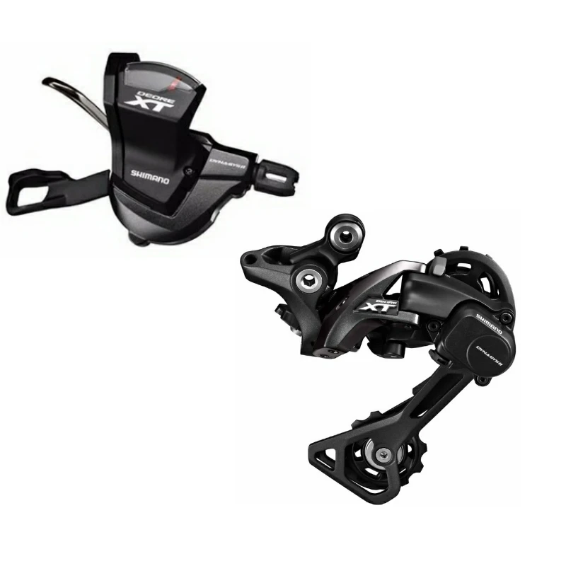 Shimano XT M8000 указано SL рычаг переключения передач + RD задний переключатель MTB 11