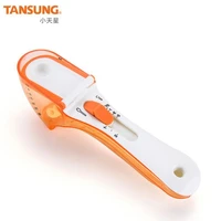adjustable measuring spoon with scale plastic baking measuring spoon with magnet adjustable seasoning spoon kitchen gadget