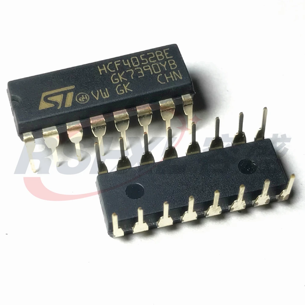 HCF4052BE HCF4052B HCF4052 4052 DIP 16P новый оригинальный 10 шт./лот|Интегральные схемы| |