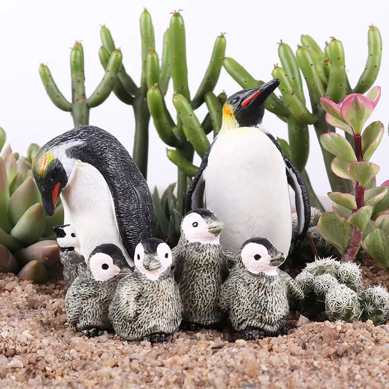 

Sea Life Ocean Animal Model Toys Penguin Action Figures Children Kids Doll Toy Figures Educational Collection Toy For Kids Gift