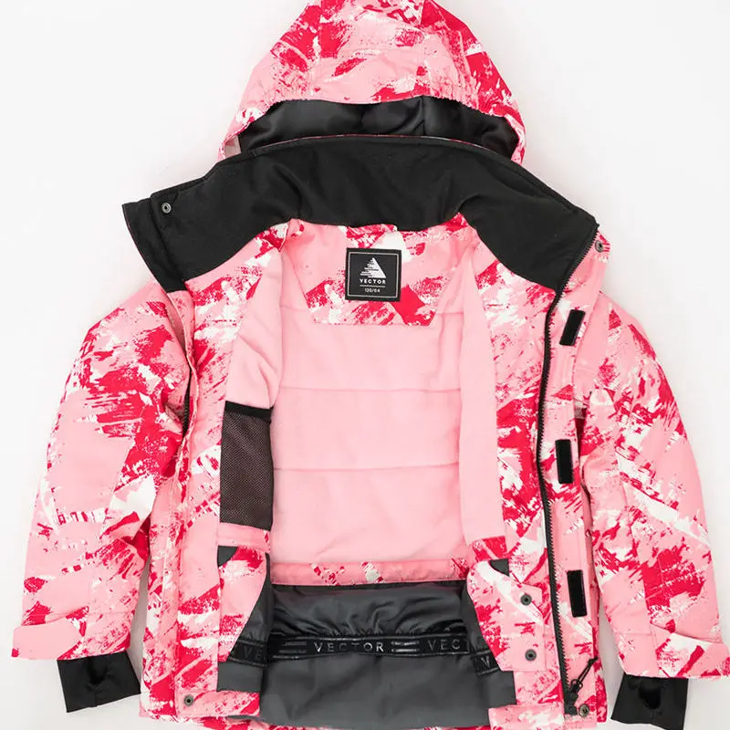 Детские зимние лыжные комплекты детский зимний костюм пальто лыжный уличная