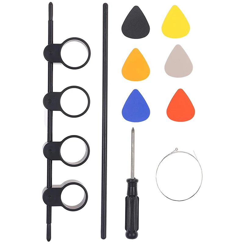 

Для начинающих гитары удлинитель пальца с 10 шт. медиаторы и 1 шт. строки, начинающих удлинитель пальца, черный