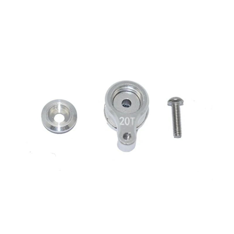 

For LOSI 1/18 Mini-T 2.0 2WD Stadium Truck RC Car Upgrades Parts 20T Metal Adjustable Damping Servo Arm Horn