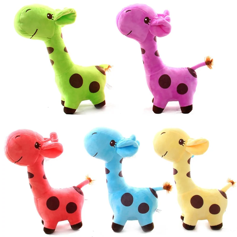 

18*8CM New Kawaii Plush Giraffe Stuffed Animal Cartoon Doll Soft Cute Plush Funny For Kid Baby Children's Birthday Gift Toy
