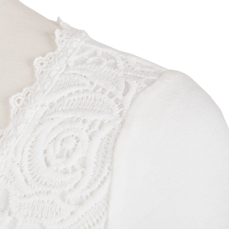 

CHSDCSI Elegant Women Lace blouse Shirts Sleeveless White Tops Female Clothing Ladies Blusas Casual Blouse Black Shirt