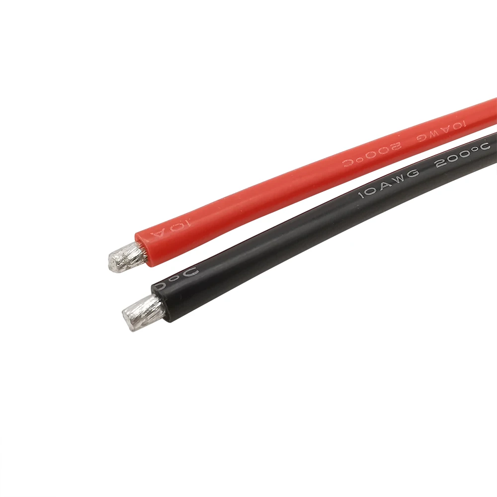 1 шт. EC5 штепсельная вилка папа гнездо 10AWG силиконовый соединитель кабеля для