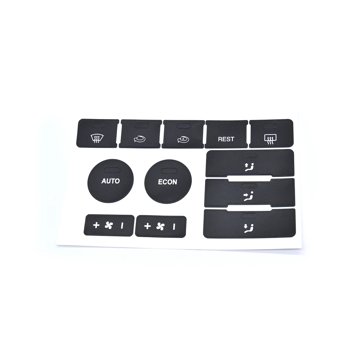 1 шт. наклейка для ремонта автомобиля наклейки на кнопки кондиционера VW Volkswagen Touareg