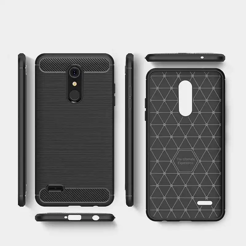Mokoemi Shock Proof Soft Silicone 5.3&quotFor LG K10 2018 Case For Cell Phone Cover |