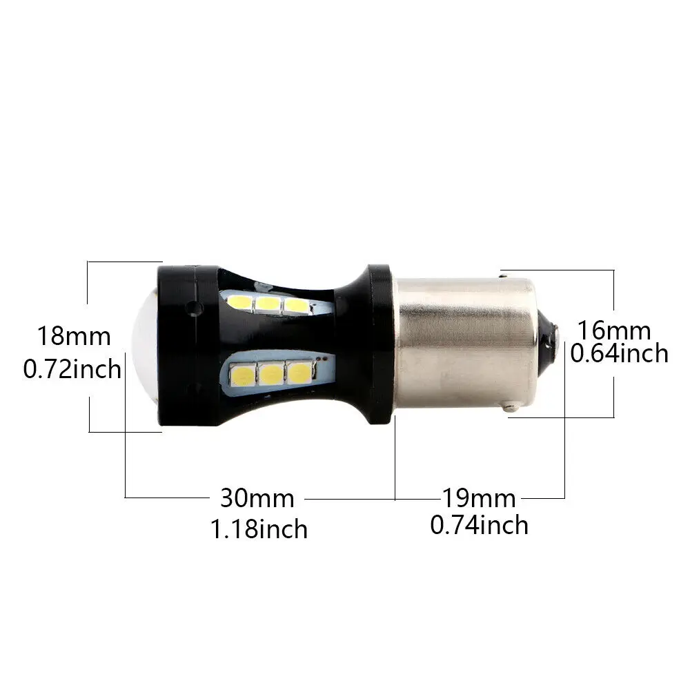 1 шт. светильник автомобильные светодиодсветодиодный лампы 1156 P21W BA15S 18 SMD