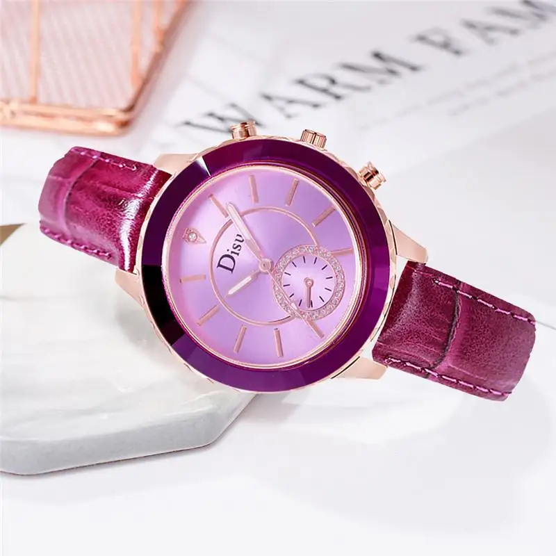 Часы наручные женские в стиле ретро с кожаным ремешком|Женские часы-браслеты| |