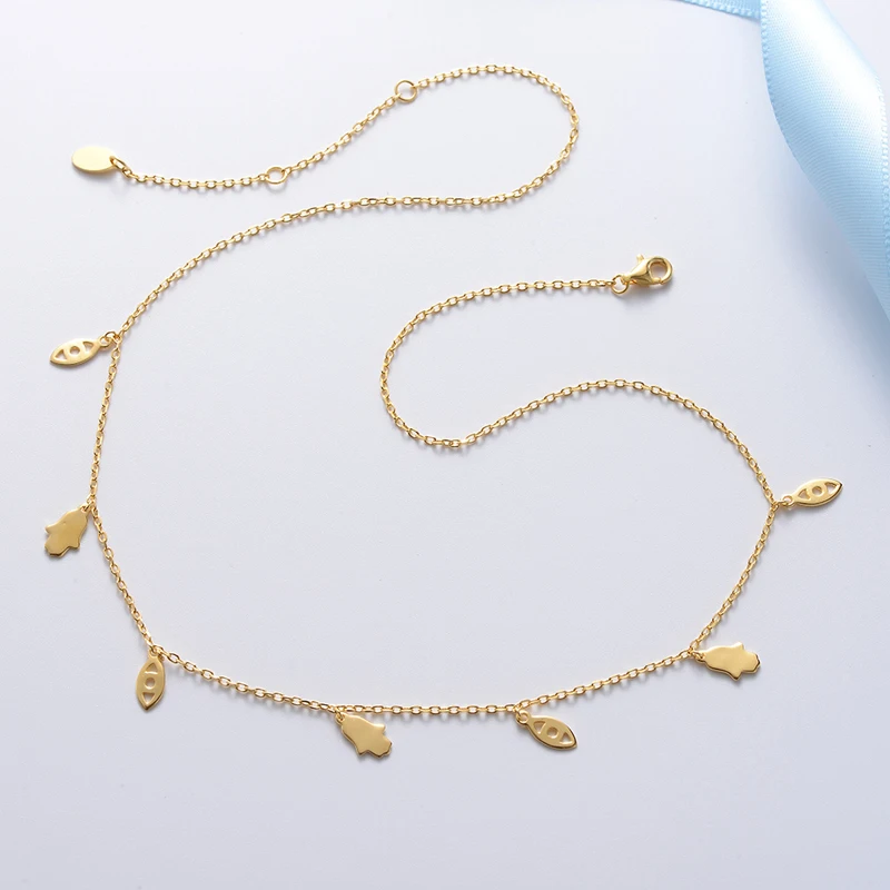 Женское свадебное ожерелье из стерлингового серебра 925 пробы 10 шт./партия изящные