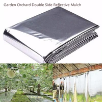 5 50m silver reflective film environmental portable light healthy security plants cover greenhouse covering foil sheets