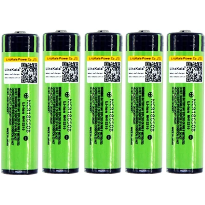 Liitokala 18650 для 3400 PCB ncr18650b 3400 мАч перезаряжаемая батарея защитный фонарик батарея литиевые батареи - Цвет: 5PCS