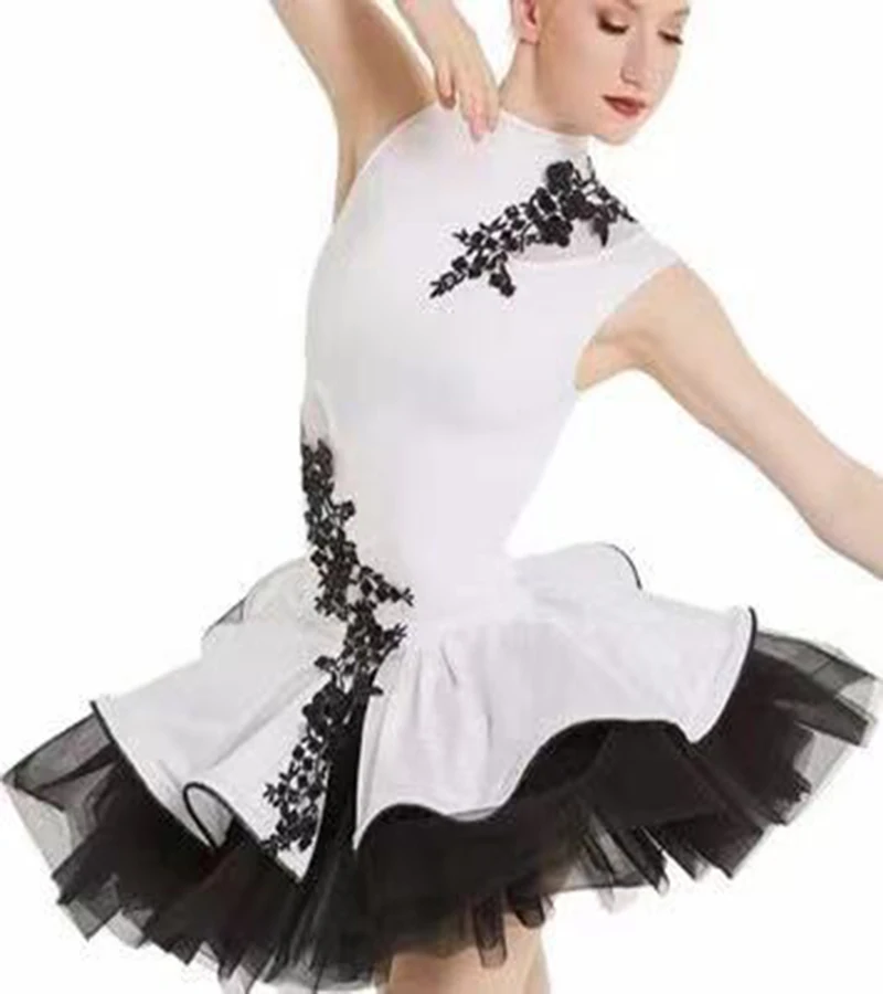 Новые балетные леггинсы Танцы платье девушки тюль-юбки tulle хип-хоп джаз-Танцы