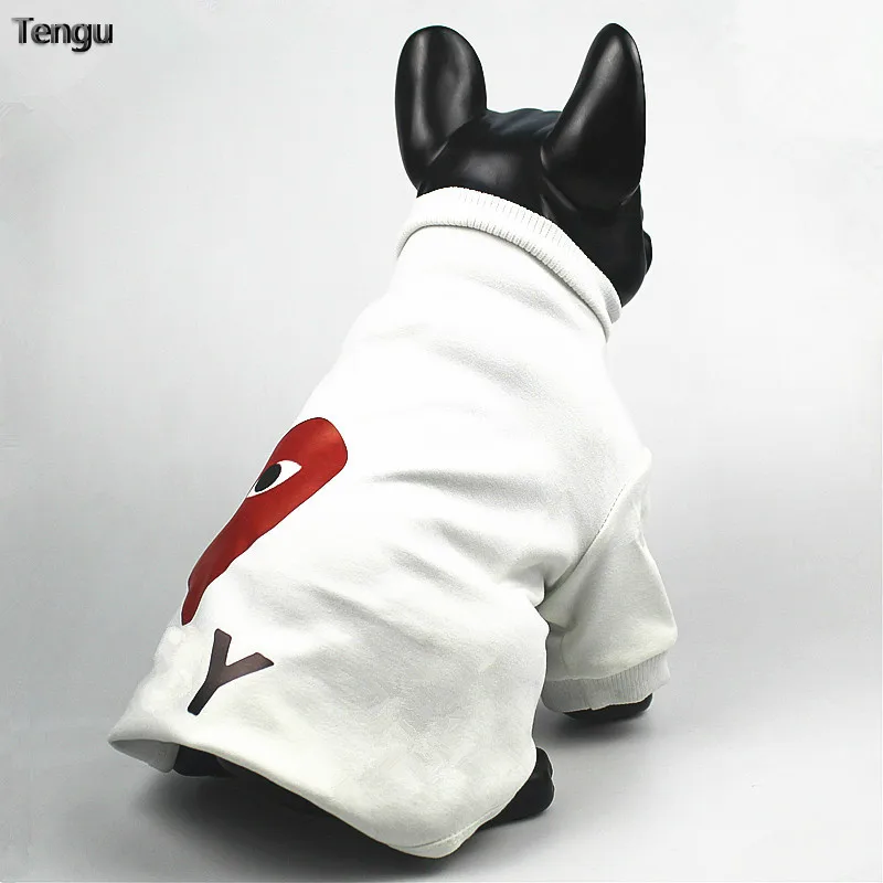 Модная одежда с короткими рукавами в стиле французского бульдога Тедди Новинка