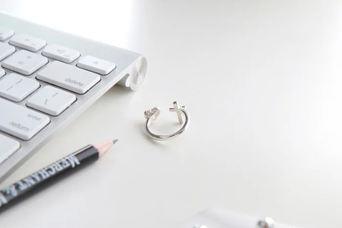 Серебряные кольца с крестом Kindey ручной работы регулируемый размер для мужчин и