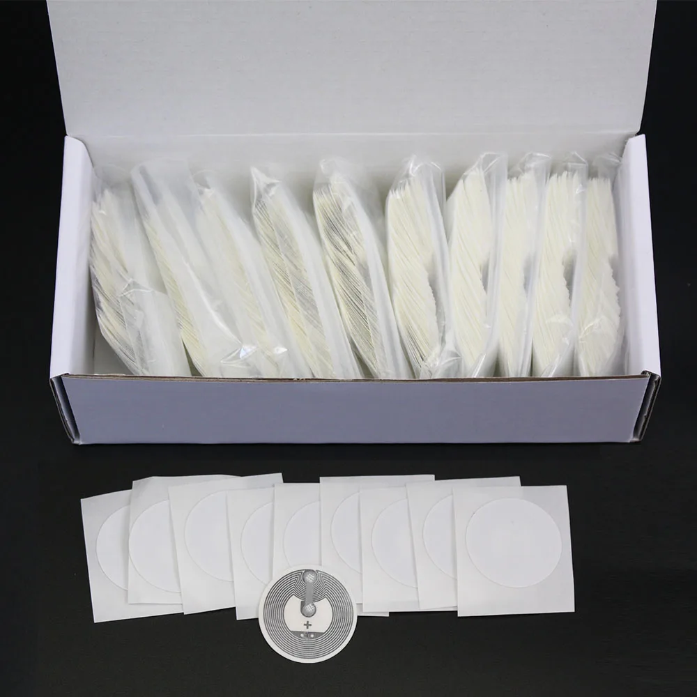 

100pcs Ntag216 NFC Tags 13.56MHz ISO14443A NFC Sticker NTAG213 25mm All NFC Phone Available Adhesive Labels 10/50pcs RFID Token