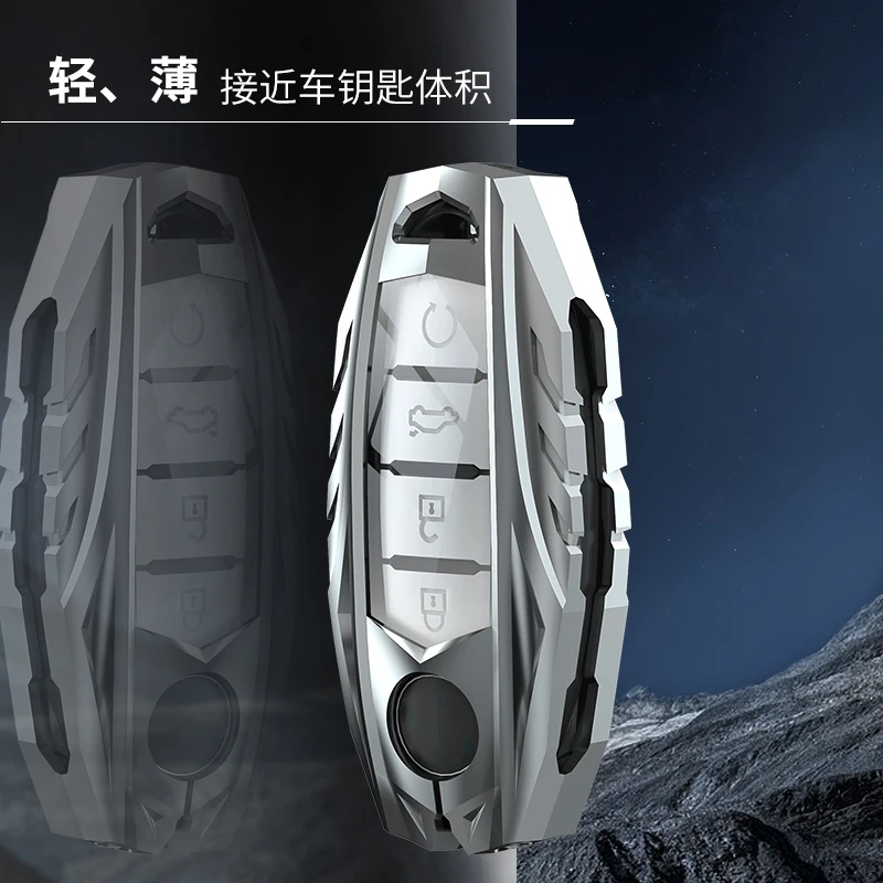 

Mecha Car Remote Key Case Cover Shell Nissan Qashqai X-Trail T32 T31 Juke J10 J11 Kicks Tiida Pathfinder Note For Infiniti