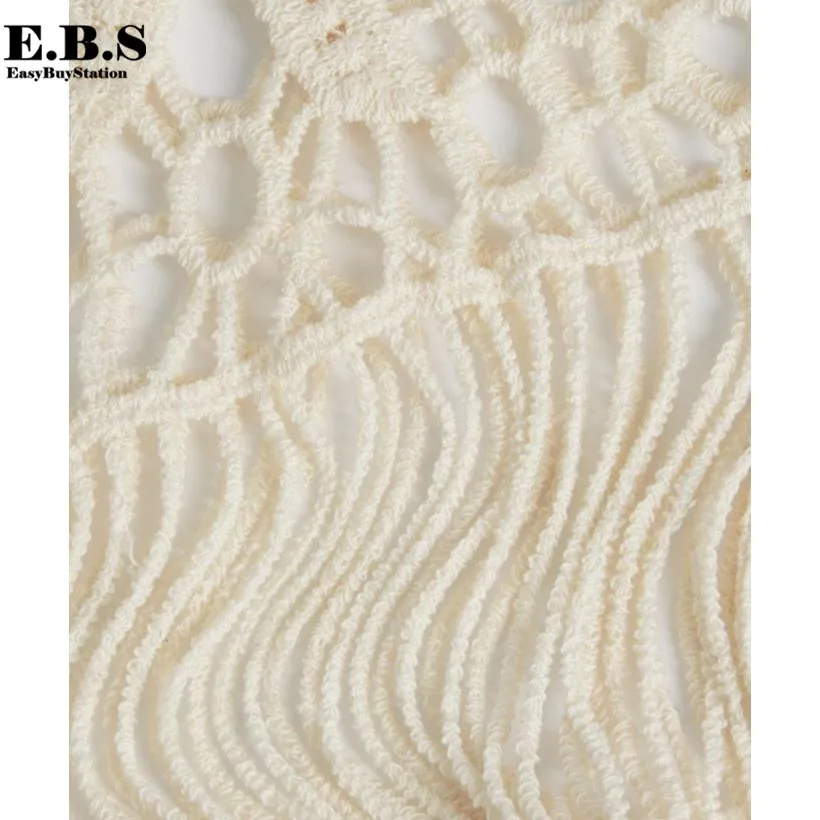 

Europe Fashion Women Hollow Summer Beach Cover Up Mesh Bikini Tops, Sexy Crochet Beach dress,Swimsuit Cover Up Beach wear