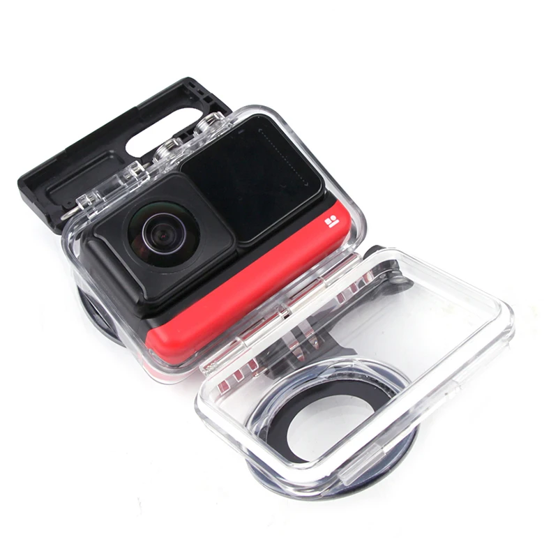 60 м чехол для дайвинга Insta 360 ONE R ° панорамный объектив Versie водонепроницаемый