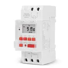 16 А монтажный электронный 7-дневный программируемый цифровой промышленный таймер на DIN-рейку, реле управления таймером