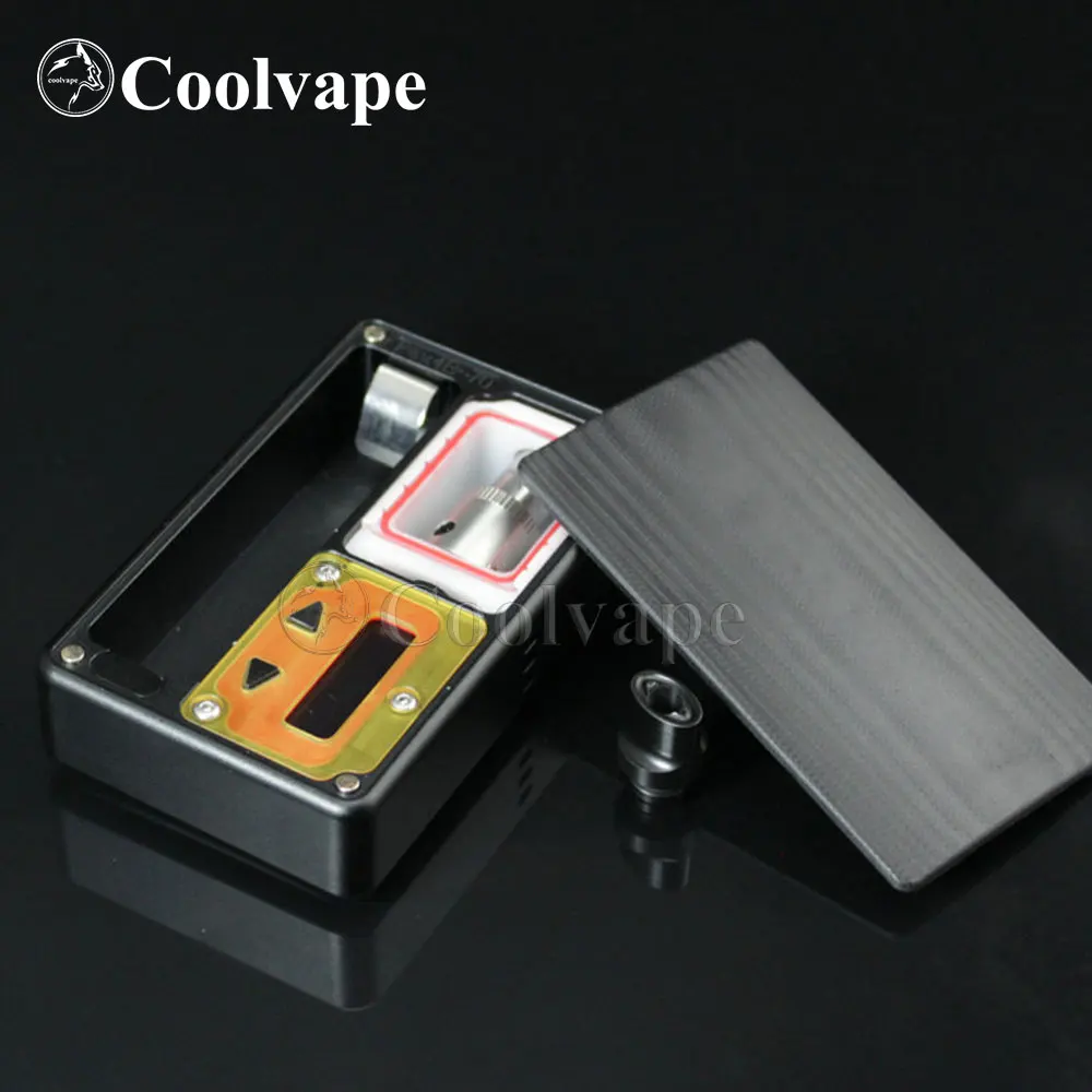 

coolvape SXK style Ultem PEI and Stainless steel sandblasting inner plate kit with button for billet box or bb box