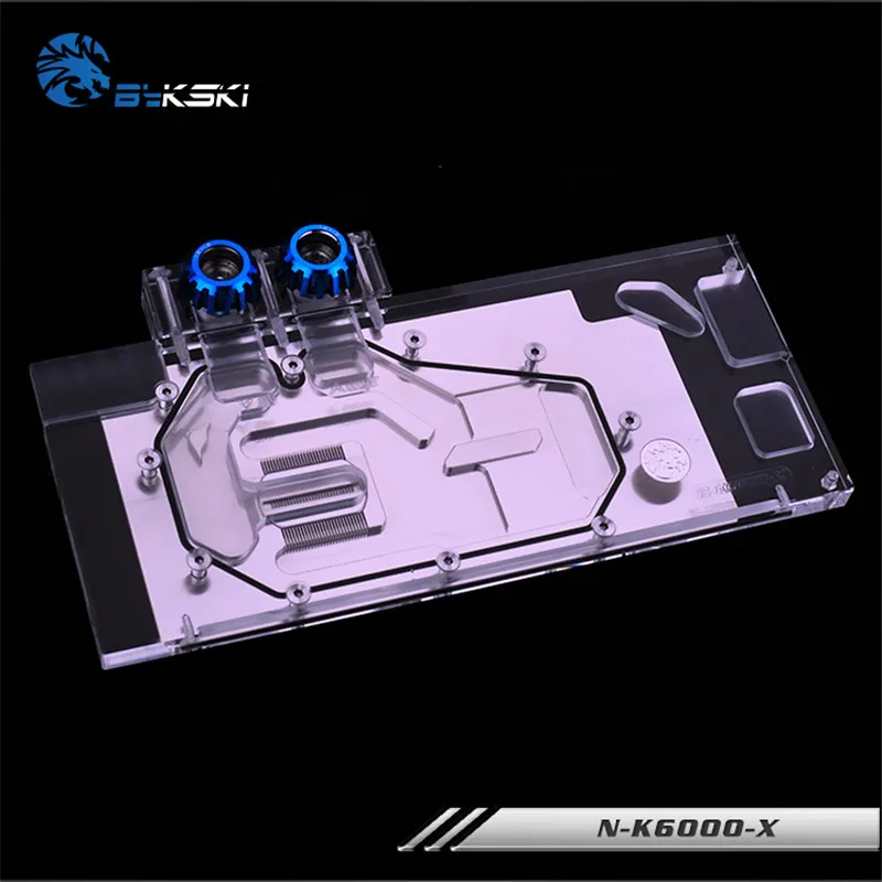 Водяной блок Bykski с полным покрытием графического процессора для NVIDIA Quadro K6000 Tesla K40