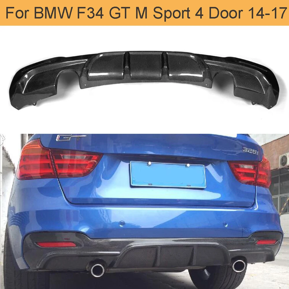 Спойлер из углеродного волокна для BMW F34 GT M Sport 4 только дверей 14 17 двойной