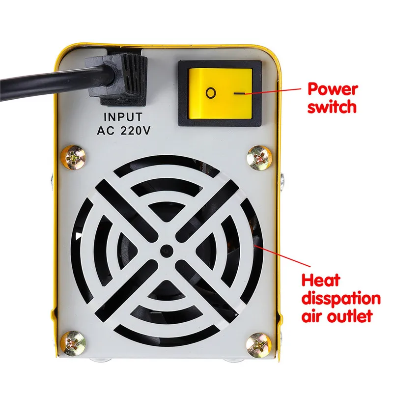 ZX7-200 Mini 220V 200A Электрический сварочный аппарат IGBT инвертор дуговой сварки MMA для