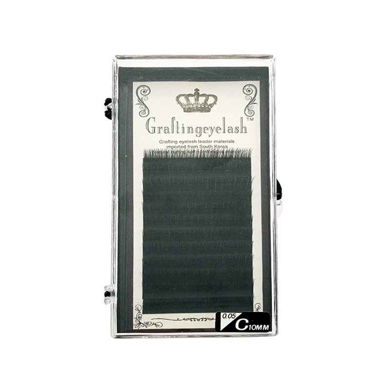 Накладные ресницы 0 05 для прививания однорядные плотные посадки Натуральные