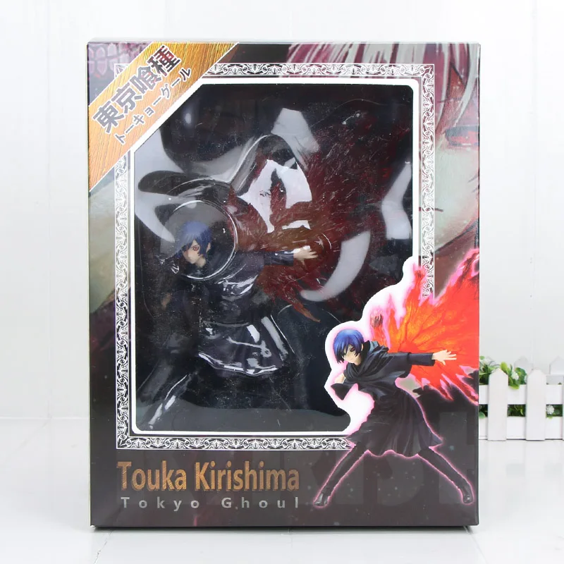 1 with box Аниме Токийский Гуль тука киришима канеки Кен ПВХ фигурка игрушки Токийский Гуль фигурка модель - Цвет: 1 with box