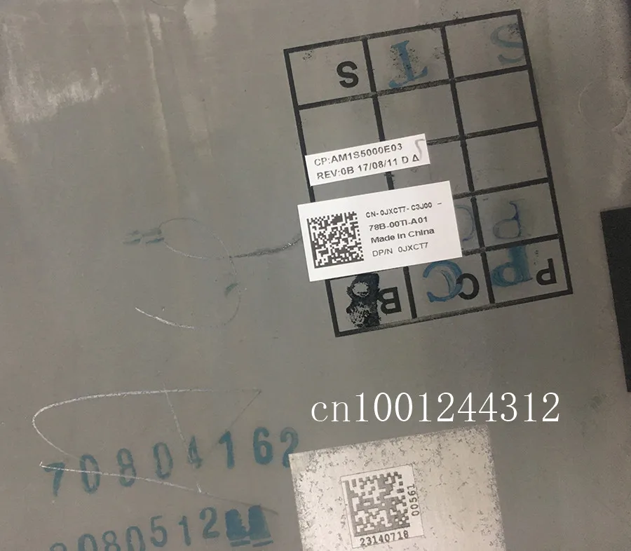 Для Dell Latitude 7280 E7280 lcd чехол 0JXCT7 JXCT7 NON-Touch черный