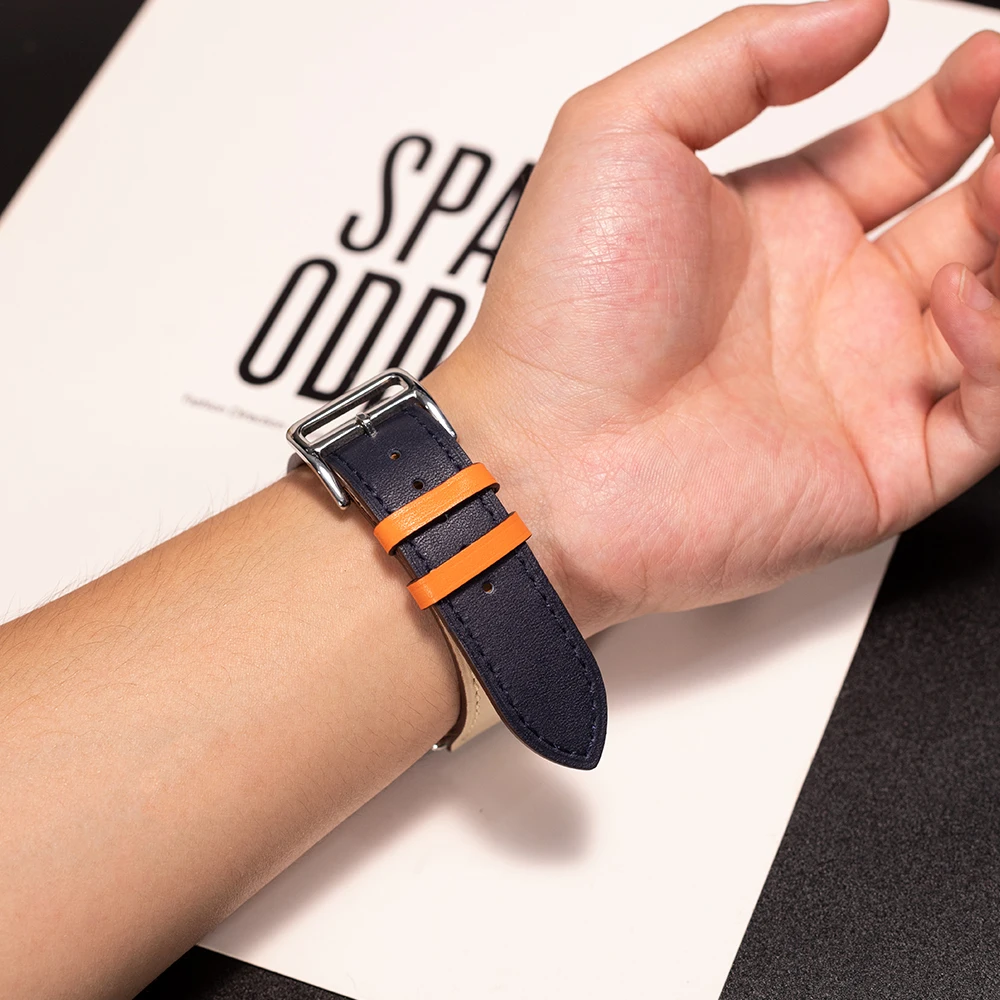 Howk ремешок для часов Apple Watch Series 4 3 2 1 38 мм 40 мм 42 мм 44 мм браслет умные аксессуары наручные часы для Apple Watch Herme Band