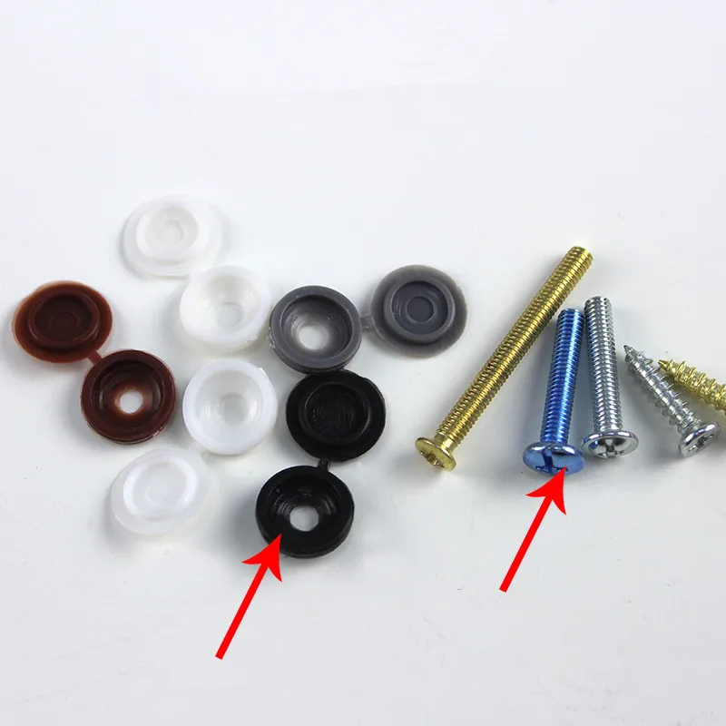 100 шт. пластиковые магнитные заглушки для крышек защитная пластиковая заглушка