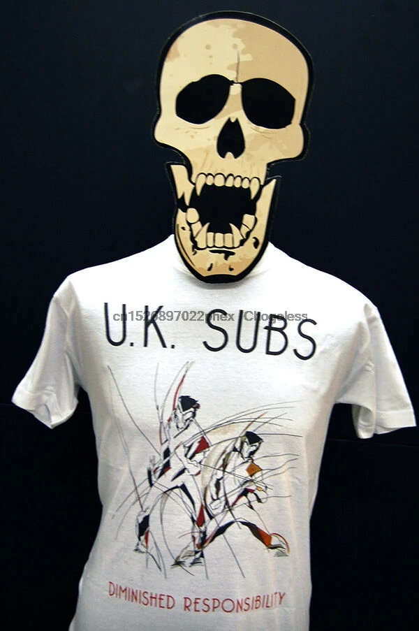 UK Subs-Сниженная ответственность-футболка | Мужская одежда