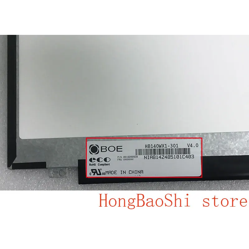 Новый A + 14. Светодиодный экран 0 дюймов 1366x768 Φ NT140WHM-N41 N140BGE-EB3 B140XTN02.E - купить по