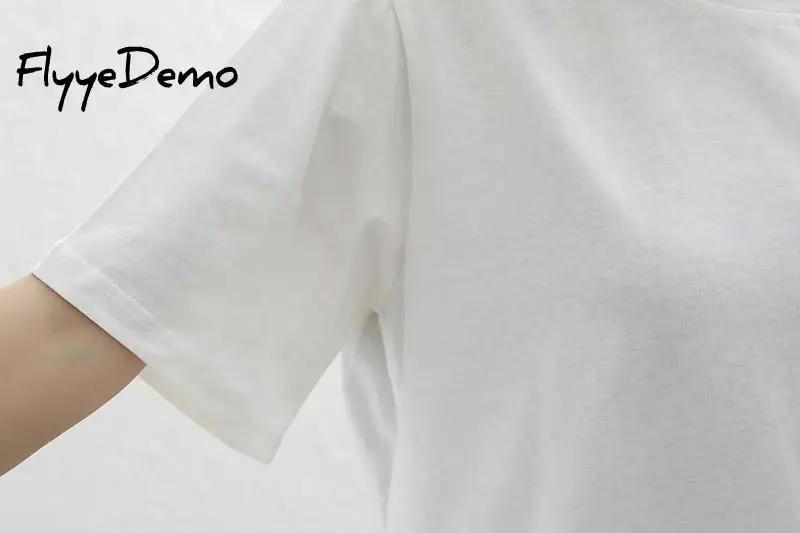 Поддельные 2 шт. футболка с боковыми женское платье супер T рубашки для мальчиков