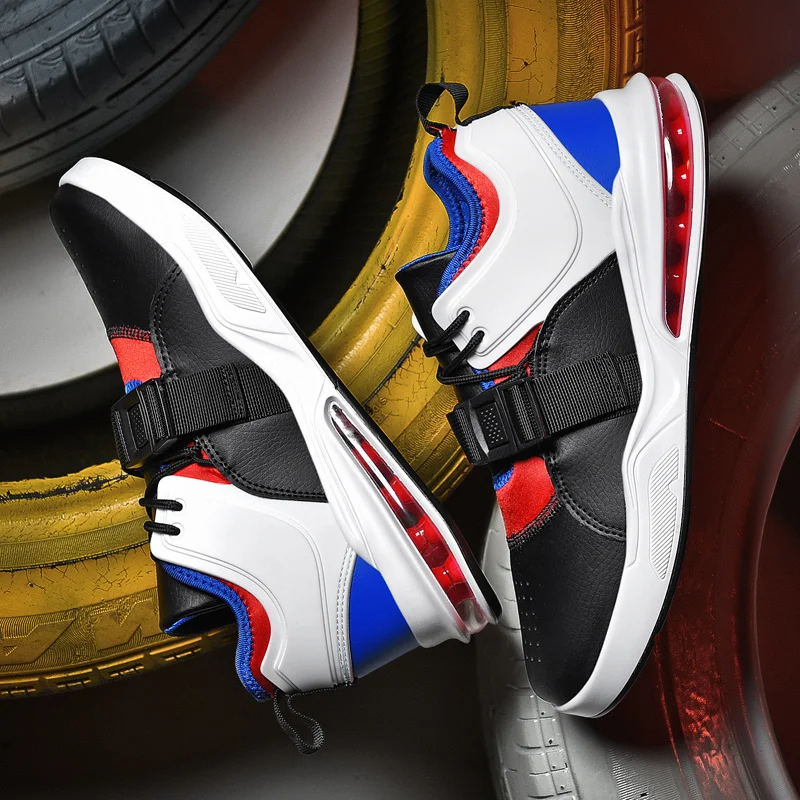 

mens leather informales Sneakers Shoes trainers red sneakers sport casual Sneaker sapatos zapatos men shoe hombre sports sapato