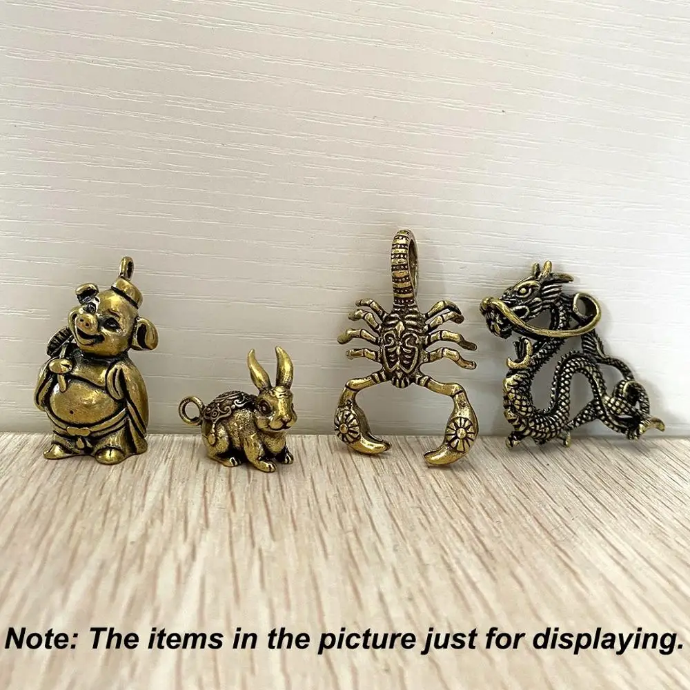 1 шт. ретро Подвески из латуни с кроликом ожерелье подвеской в виде животных