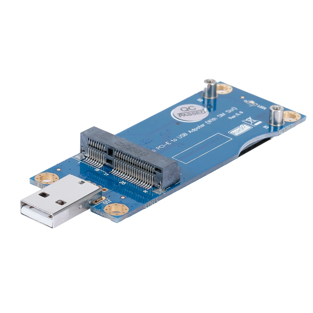 Мини адаптер PCI E к USB тестовый преобразователь WWAN карта 3G/4G модуль со слотом для SIM